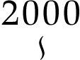 2000